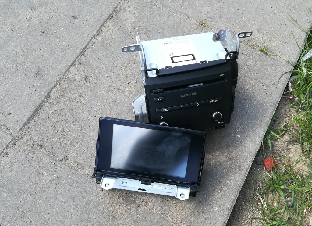 NAWIGACJA RADIO CD MP3 NAVI LEXUS CT 200H