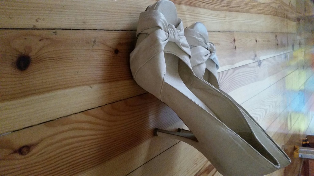 Buty ślubne szpilki czółenka r. 39,5 us8 Wild diva