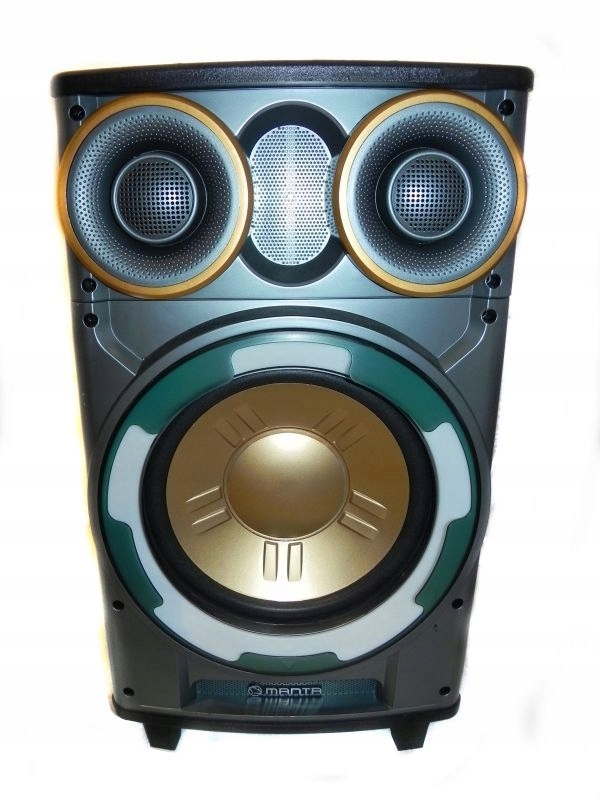 GŁOŚNIK MANTA SPK 5016 KARAOKE BLUETOOTH OKAZJA!
