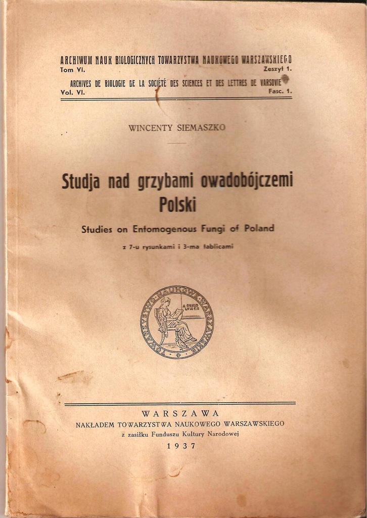 Studja na grzybami owadobójcz3emi Polski