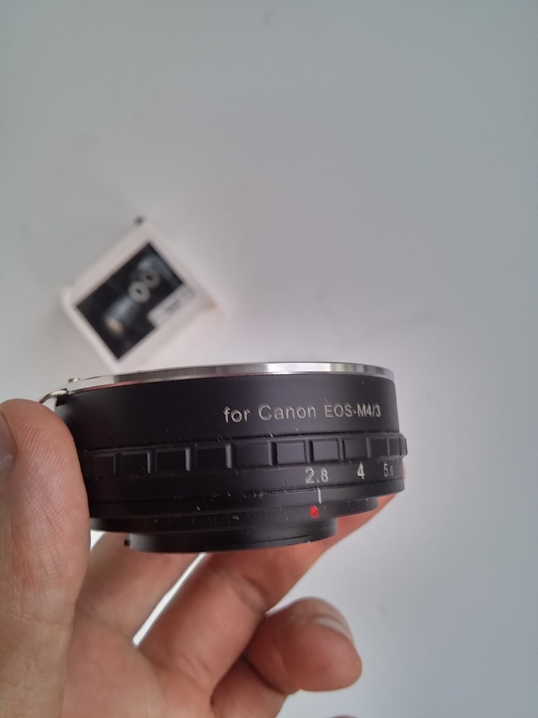 Adapter Canon EOS do M4/3