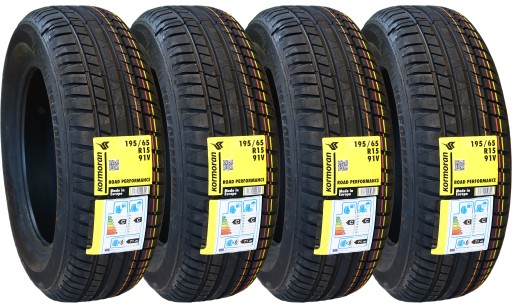 4 OPONY LETNIE 195/65/R15 KORMORAN ROAD PERFORMANC