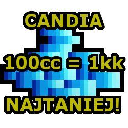 TIBIA CANDIA 1kk=100cc | Tanio i Bezpiecznie!