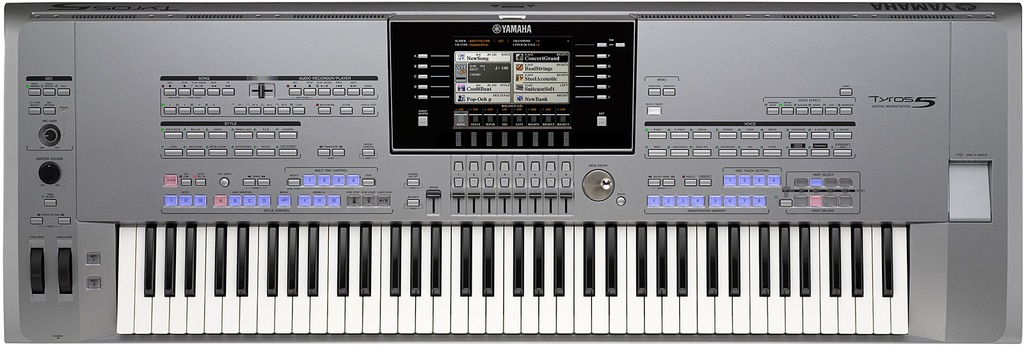 YAMAHA TYROS 5 76 KLAWISZY PROFESJONALNY KEYBOARD