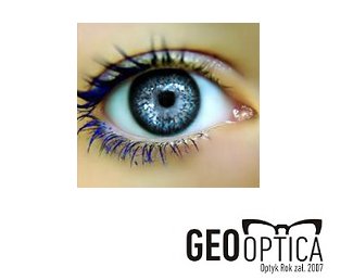CIRCLE LENS niebieskie soczewki POWIĘKSZAJĄCE do 8