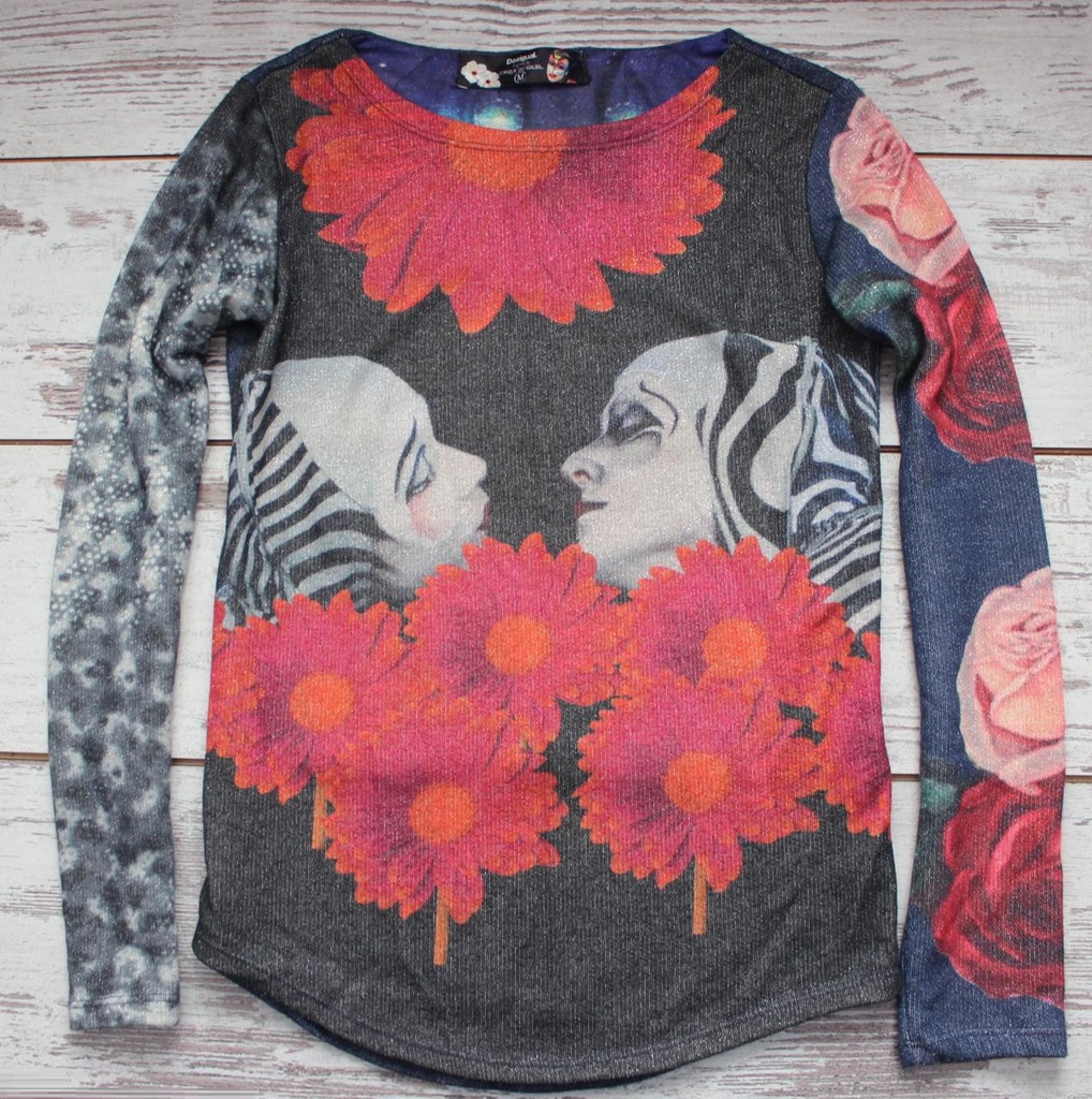 DESIGUAL  CIRQUE DU SOLEIL bluzka / sweater M