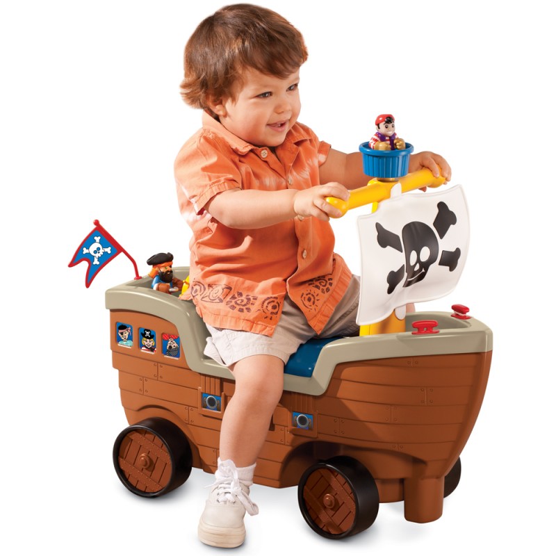 OKAZJA LITTLE TIKES JEŹDZIK CHODZIK STATEK PIRACKI
