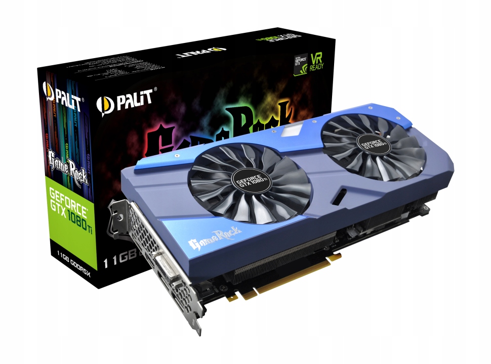 Разгон palit 1080 ti gamerock