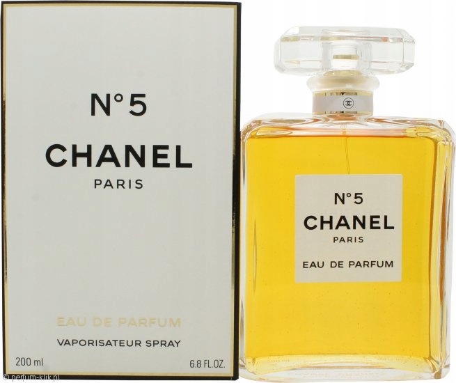 Chanel No5 Eau de Parfum 200ml Spray - 7673741882 - oficjalne archiwum  Allegro