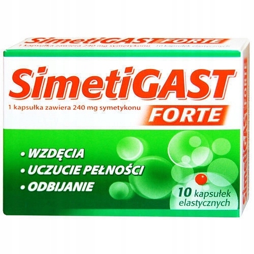 Simetigast Forte, 10 kapsułek