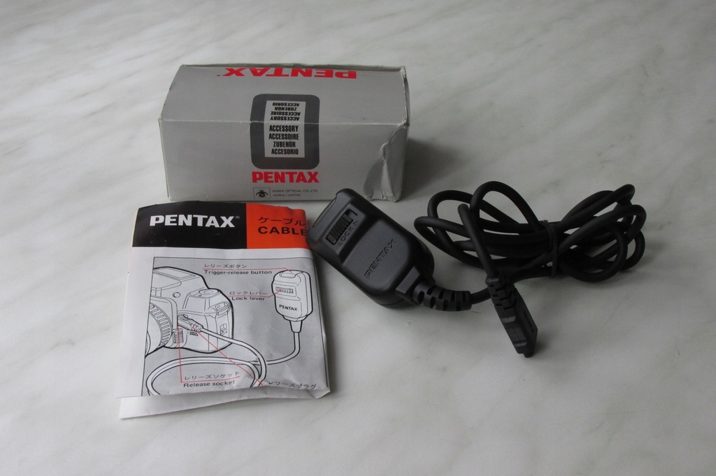 PENTAX KABEL SPUSTOWY CABLE SWITCH F.