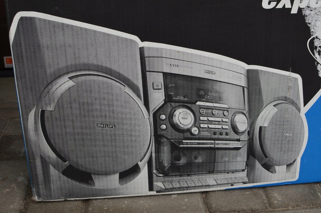 cream Rudely Spacious Wieża Mini Hi-Fi Philips C170 3 płyty CD - 7058859826 - oficjalne archiwum  Allegro