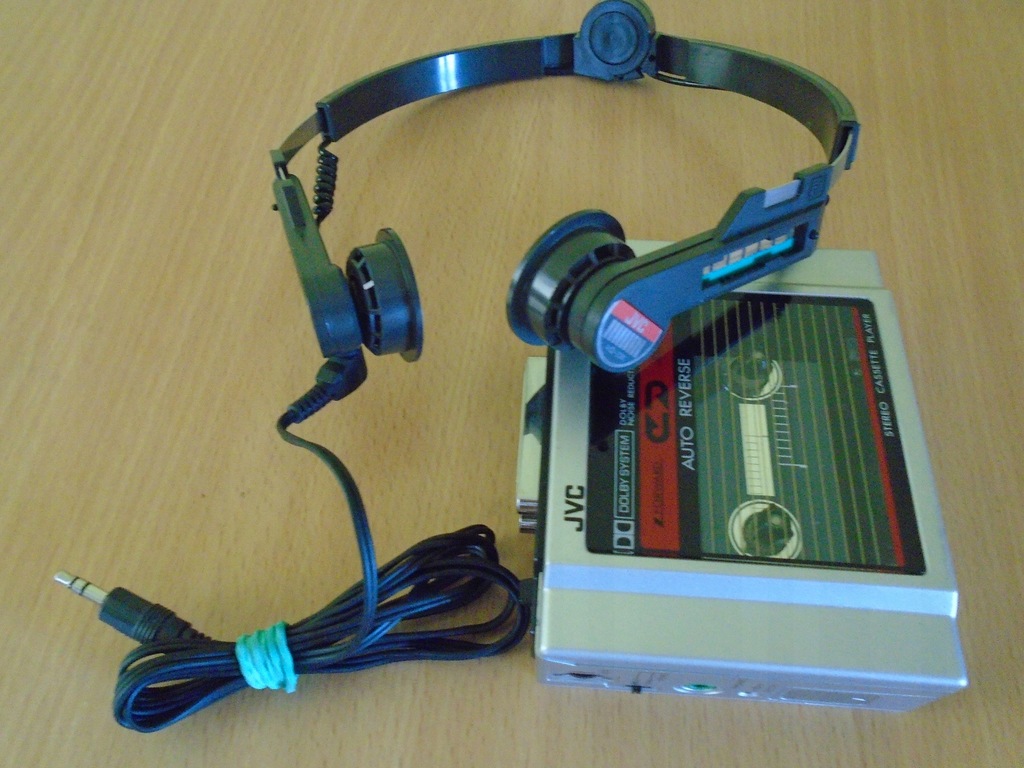 WALKMAN _ JVC _ CQ 22K _METAL _'80 LATA PIĘKNY ! 7499464111