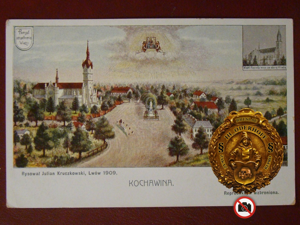 Kochawina Rys.J.Kruczkowski=Lwów 1909 Lux A6717
