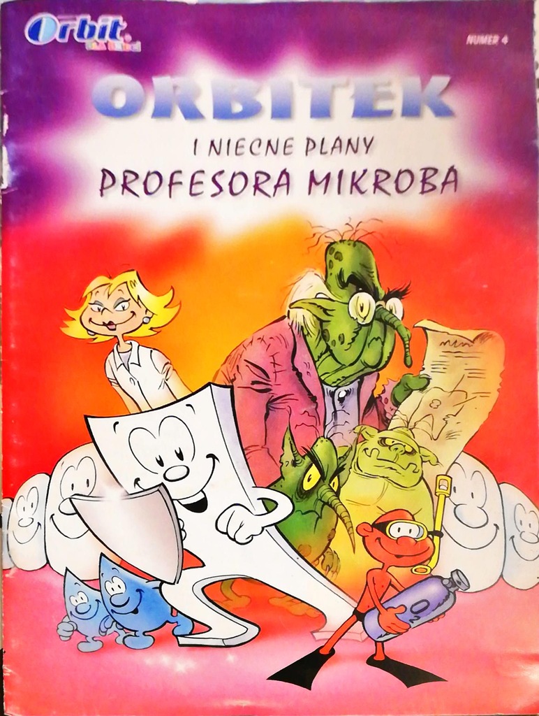 Orbitek i niecne plany Profesora Mikroba