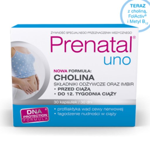 Prenatal Uno, 30 kapsułek CIĄŻA