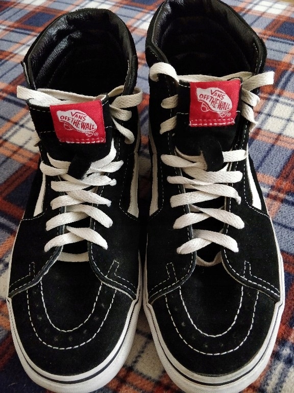 Czarne Buty Vans ski h8