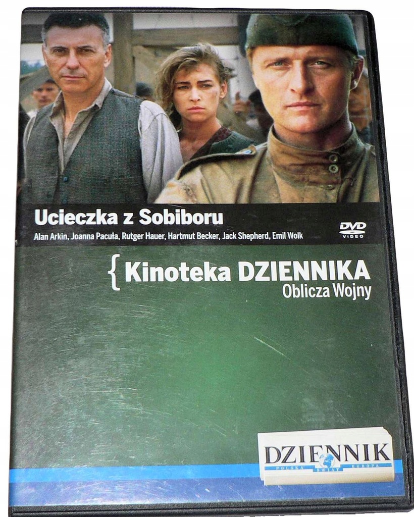 DVD - UCIECZKA Z SOBIBORU (1987) - R.Hauer lektor