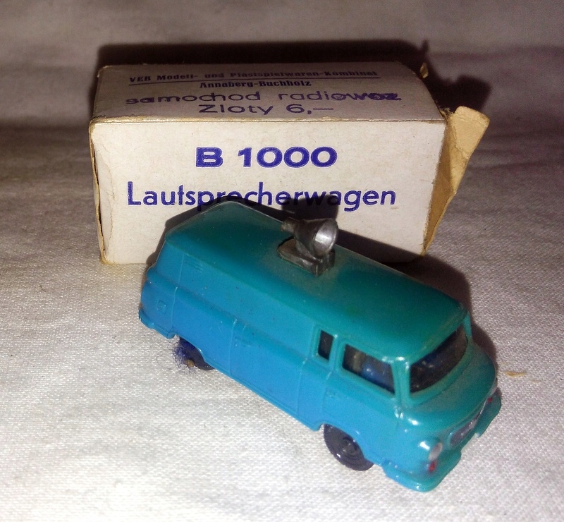 BARKAS B 1000 LAUTSPRECHERWAGEN ESPEWE DDR
