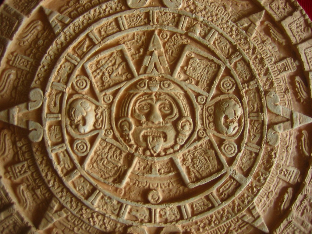 Kalendarz Azteków, PŁASKORZEŹBA, płaskorzeźby