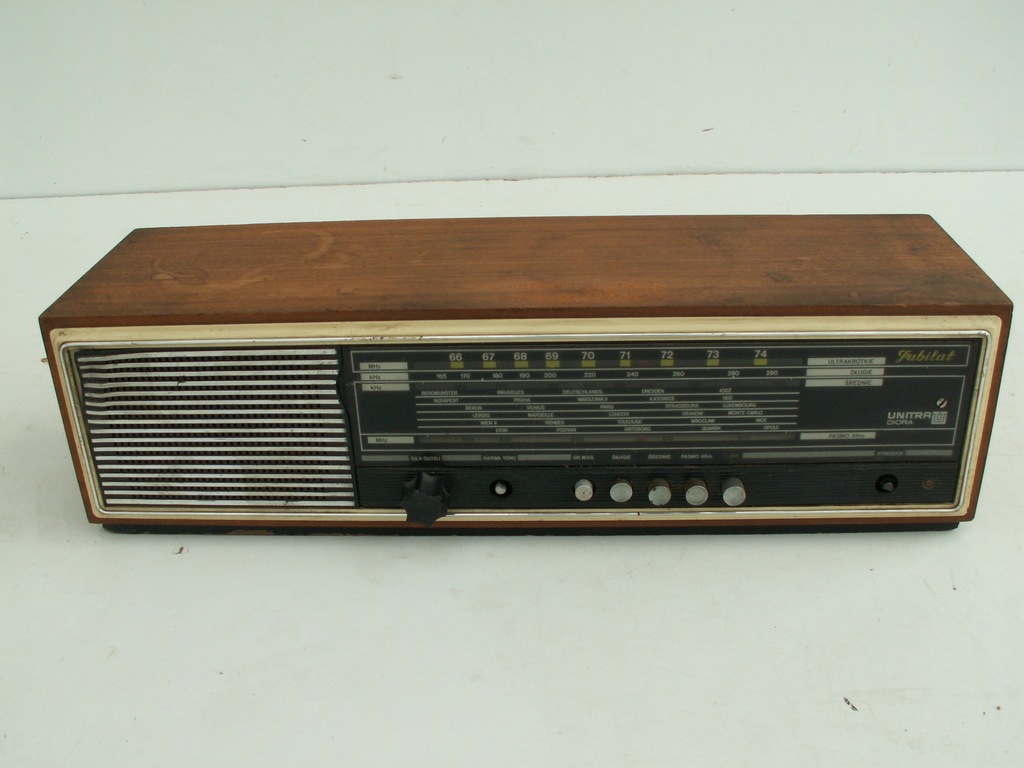 RADIO UNITRA-DIORA JUBILAT, LATA 70-TE.