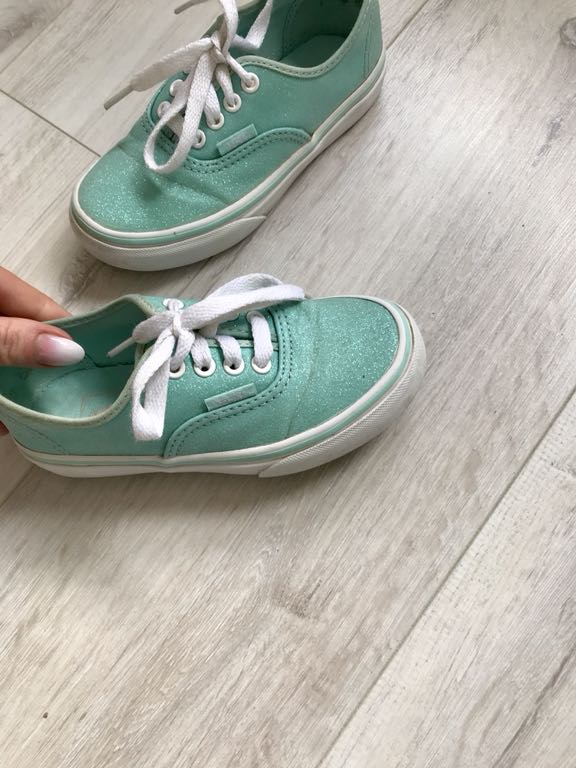 Vans 27 buty wiosna miętowe brokat okazja