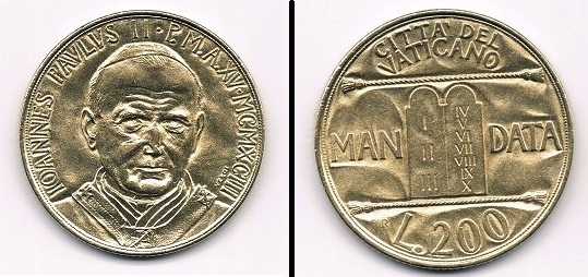 Watykan 200 L - 1993 r.