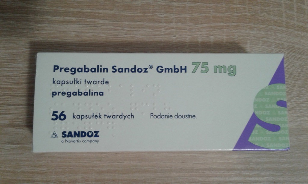 PREGABALIN SANDOZ  75 mg Pregabalina