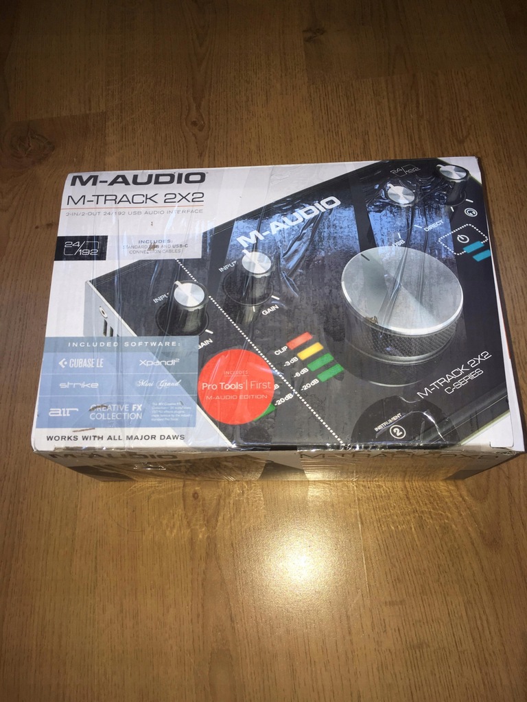 Interfejs Audio M-Audio 2x2 JAK NOWY !GWARANCJA!