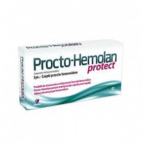 Procto-Hemolan Protect 10 czopków doodbyt. APTEKA