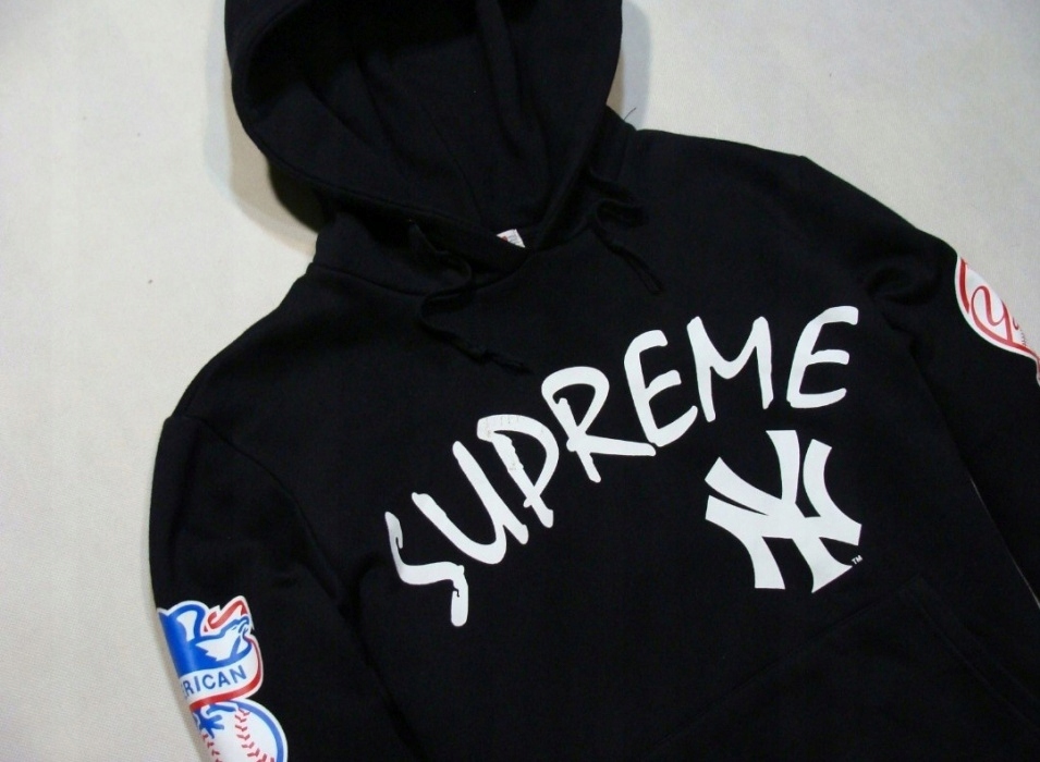 Hoodie Supreme x New York Yankees - 7726916505 - oficjalne archiwum Allegro