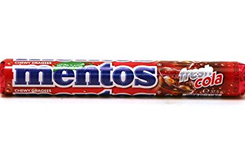 MENTOS FRESH COLA CUKIERKI ROZPUSZCZALNE Z NIEMIEC