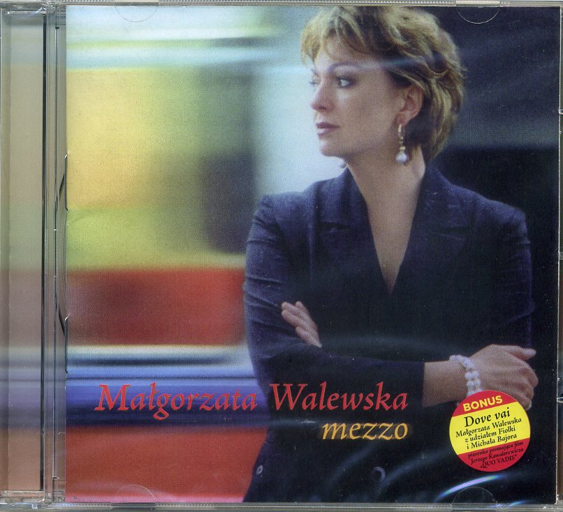 CD MAŁGORZATA WALEWSKA Mezzo + FIOLKA BAJOR