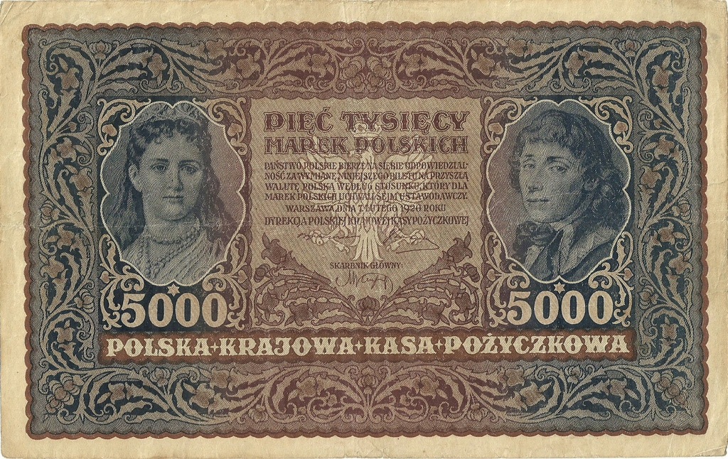 5000 MAREK POLSKICH-1920r.