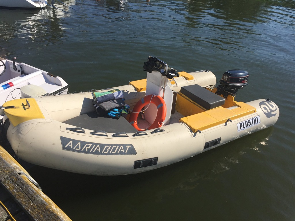 RIB PONTON ADRIA 420 SILNIK EVINRUDE 25KM