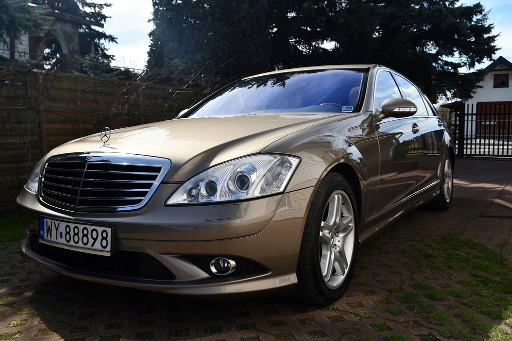 Mercedes S klasa V8 500 W221 AMG 4x4 LONG Warszawa