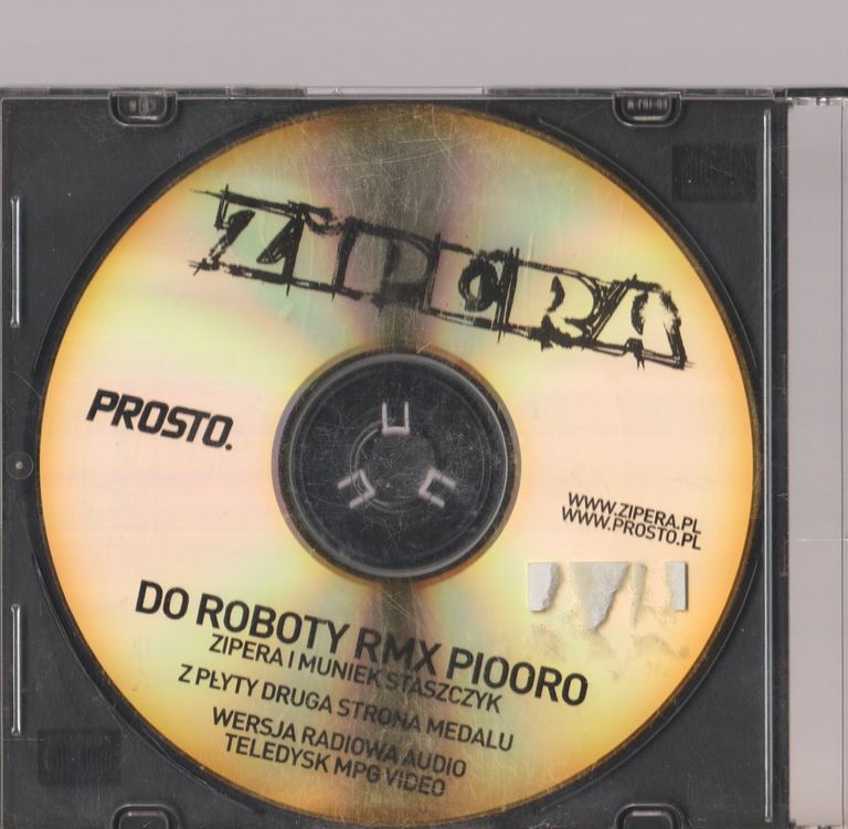 CD ZIPERA - DO ROBOTY 2004 SINGIEL PROMO