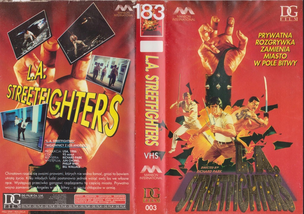 [VHS-918] WOJOWNICY Z LOS ANGELES