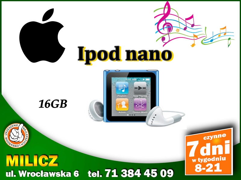 APPLE IPOD NANO 2385 16GB
