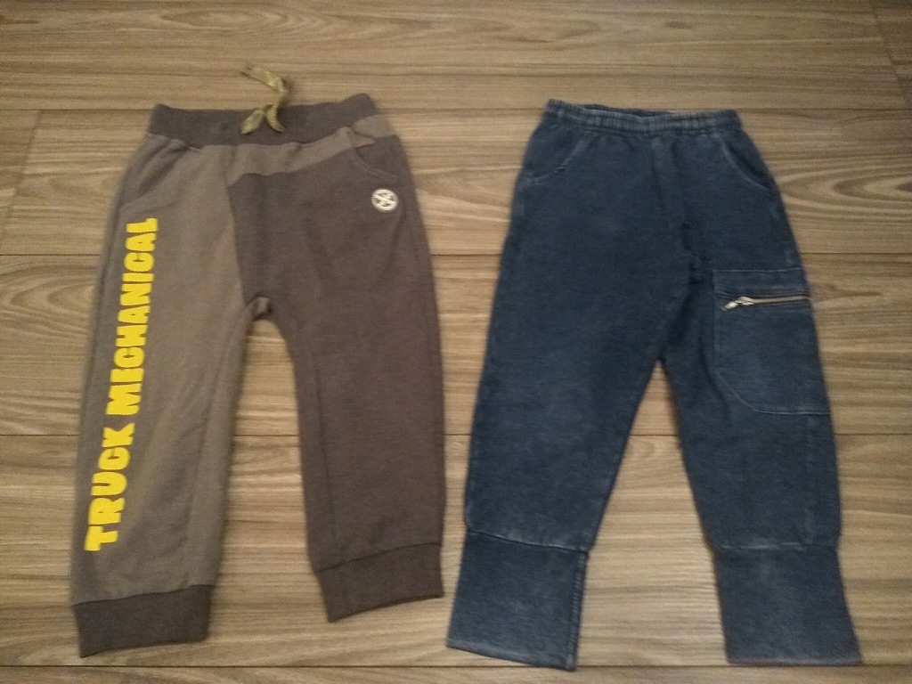 spodnie dresy 98-104 baggy
