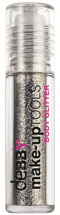 DEBORAH DEBBY GLITTER BROKAT DO CIAŁA SREBRNY