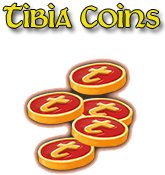 TIBIA PACC 250 TIBIA COINS+50POZYT.wysyłam od razu