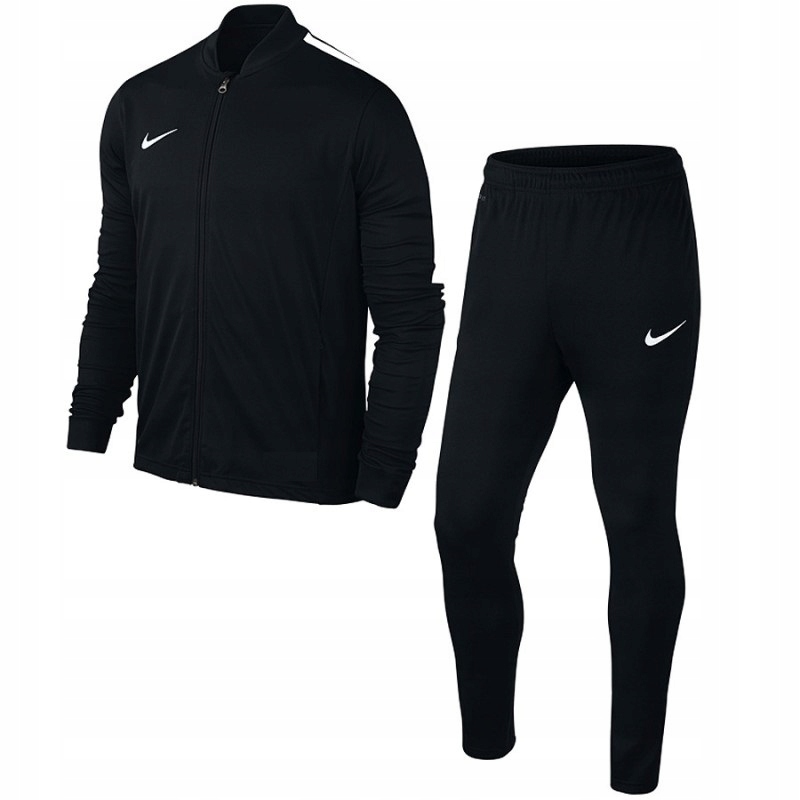 Nike Dres Męski Sportowy Bluza Spodnie Czarny XL
