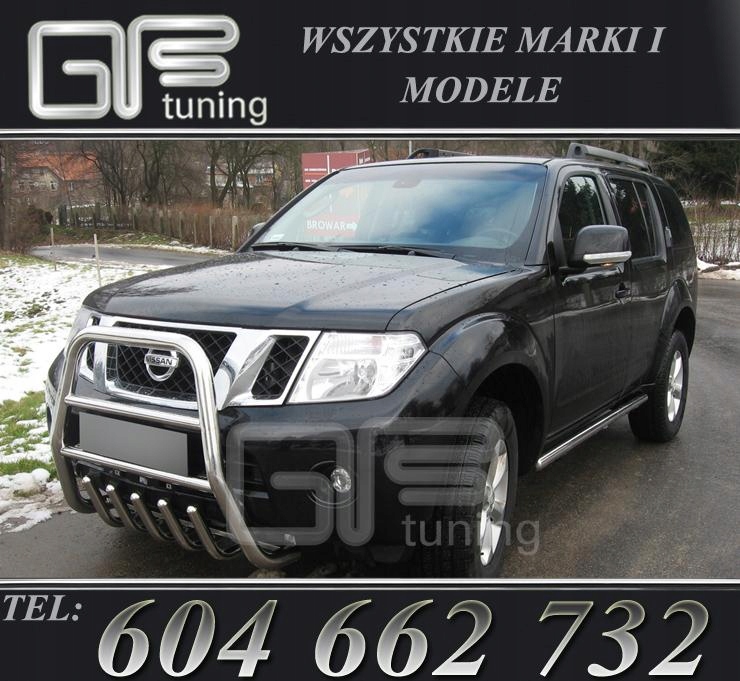 ORUROWANIE NISSAN PATHFINDER 2005+ RURY BOCZNE