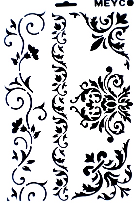 Szablon A4 decoupage szablony Wzorki wzorek