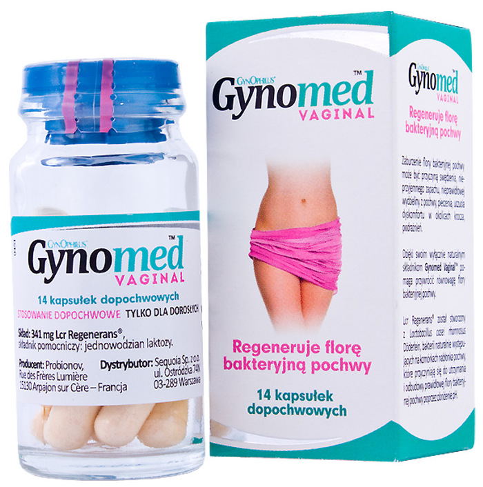 Gynomed Vaginal 14 kaps. PROBIOTYK GINEKOLOGICZNY