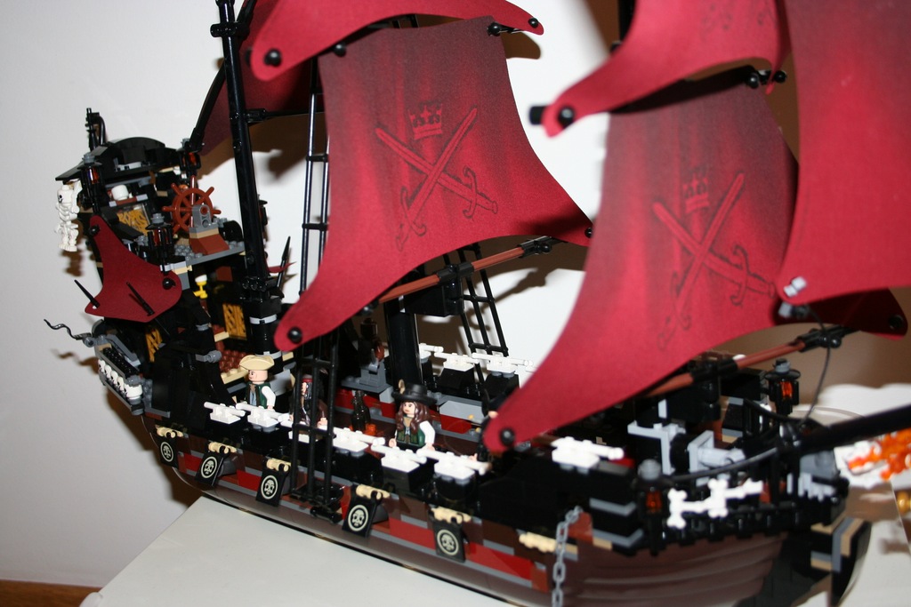 Lego 4195 Statek, Zemsta Królowej Anny Piraci! - 7211765567 - oficjalne ...