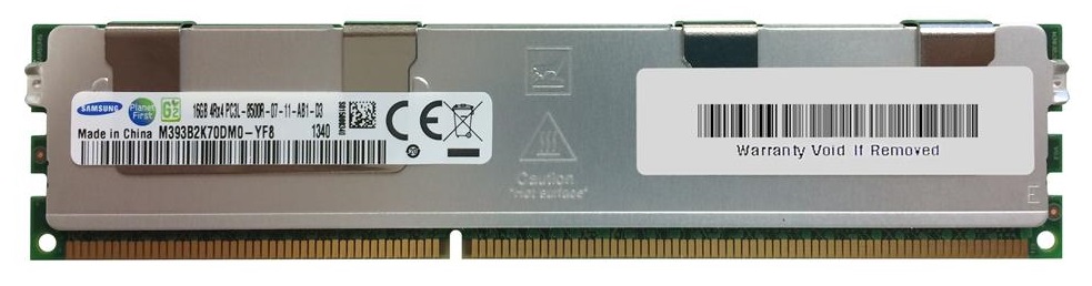 Pamięć 16GB DDR3 PC3L-8500R Samsung ECC do serwera