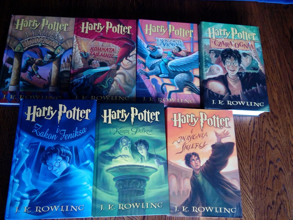 HARRY POTTER  WSZYSTKIE TOMY !