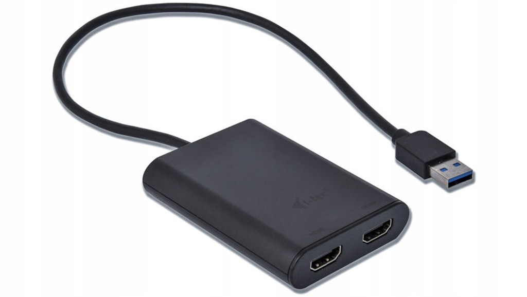 USB-C Adapter HDMI podwójny 2 x 4K i-tec